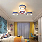 Kids LED Cartoon Ceiling Light | Boys Girls Bedroom Decor Lamps
