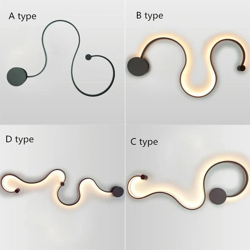 Modern LED Wall Sconce for Home - Remote Controlled Minimalist Lighting