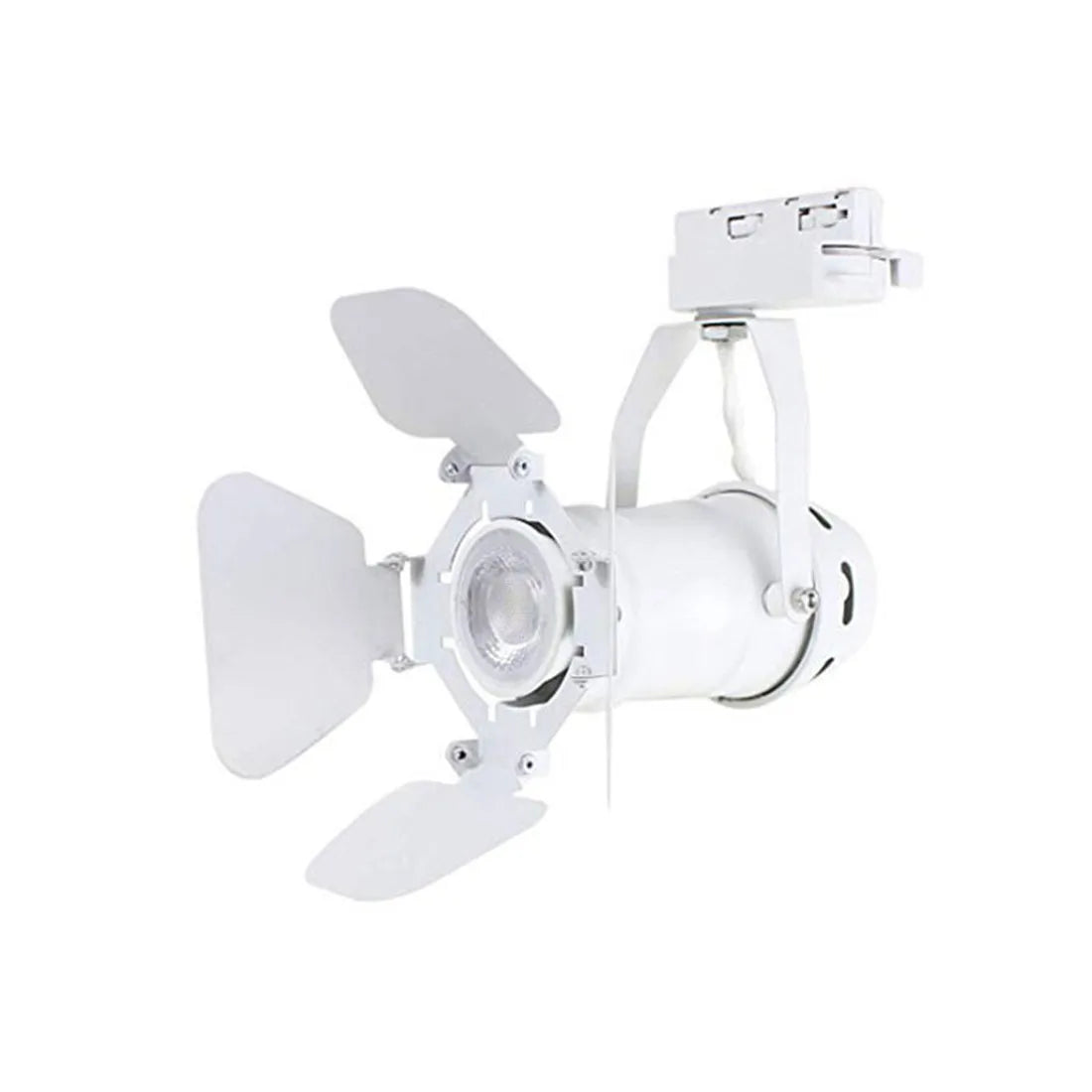 Artwork LED Track Lighting Fixture: Vintage Industrial Design, Adjustable Spotlights