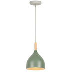 Modern Wood Pendant Light for Home, Kitchen, and Living Room