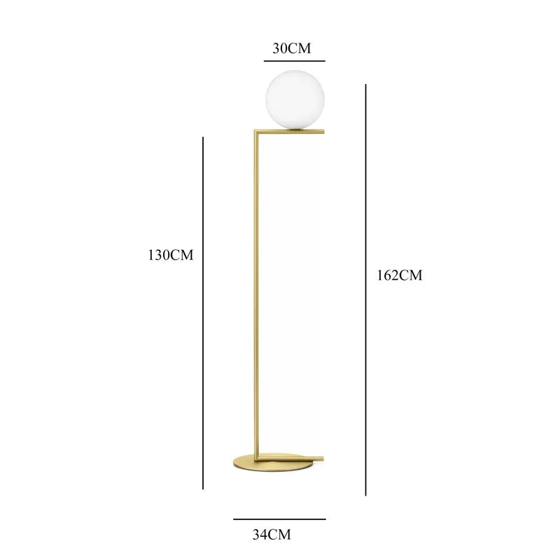 Glass Ball LED Chandelier Light Lamparas Bedside Night Light Decor