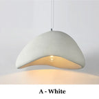 Wabi Sabi Resin Pendant Lamp LED Suspension Lighting