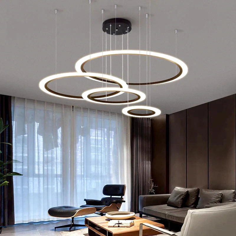 Modern Indoor Pendant Lights LED Chandelier Ceiling Lamp Dining Room Lighting