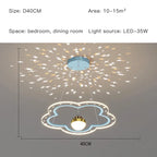 Starry Sky Kids Chandelier Light for Bedroom Study Room Decoration