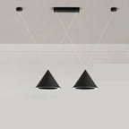 Modern Black & White Pendant Lamps for Kitchen, Living, Dining Room, Bar - LED Hanging Fixture