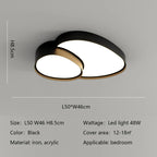 Modern Round LED Ceiling Lamp for Living Room and Bedroom