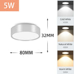 LED Downlight Ceiling Spotlights 5/10/15/25W for Indoor Kitchen Lighting