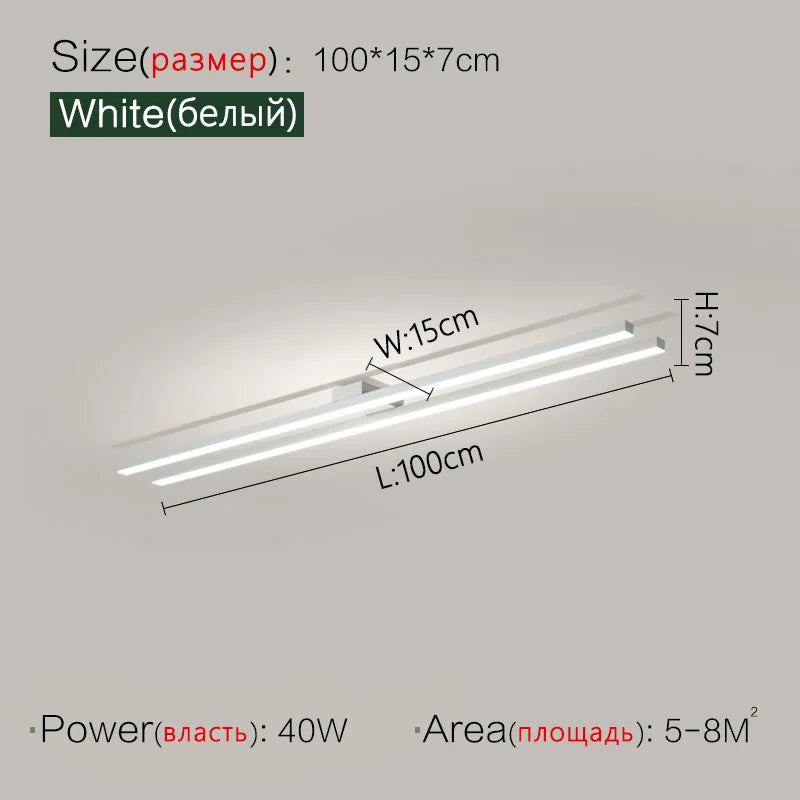 Minimalist Ceiling Lamp: Modern Nordic Bedroom Aisle Balcony Light