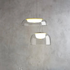 Glass Pendant Light: Modern Nordic Suspension Lighting for Bedroom, Living, Dining, Kitchen, Bar