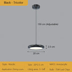 Modern Nordic Pendant Lights for Dining Table Kitchen Island Bar