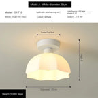 Nordic Acrylic Chandelier LED Ceiling Lamp for Aisle Corridor Balcony, E27 Fixtures