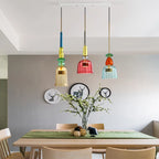 Macaron Glass Chandelier: Modern & Creative Lighting for Restaurant & Store
