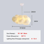 Cloud Chandelier Pendant Light for Dining Room & Kitchen Island