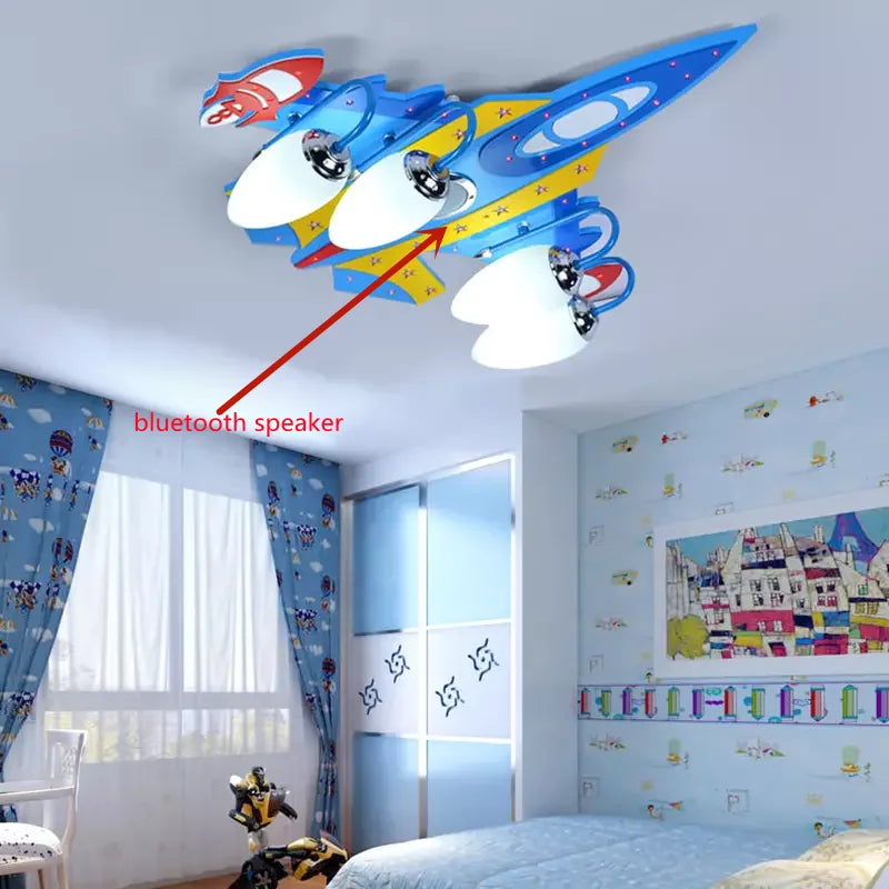 Bluetooth Speaker Lamp for Kids Room - Kawaii Decor Chandelier
