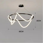 Long Hose LED Ceiling Chandelier for Dining Room & Kitchen - Pendant Lighting