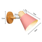 Pink Wall Lights: Nordic Minimalist Bedroom Bedside Lamps, Modern Living Room Decor