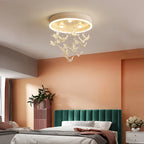 Crystal LED Ceiling Lamp for Kids' Room
