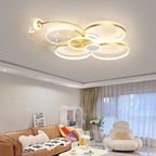 Luxury LED Ceiling Chandelier for Modern Bedroom & Living Room