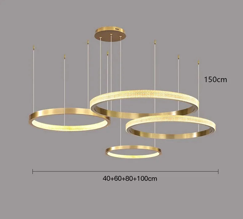 LED Pendant Chandeliers for Modern Living Room and Dining Room
