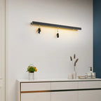 Acrylic LED Wall Lamps with Hooks for Bedroom Shelves & Background Wall Decor