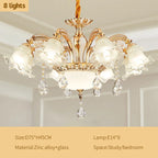 Crystal Luxury Ceiling Chandelier for Living Room, Hotel, Villa Lobby - Nordic Modern Lighting