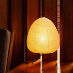 Japanese Style Rice Paper Desk Lamp for Home Decor, E27 Bedroom & Study Room Lighting