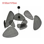 Hand Made Rattan Art Pendant Chandelier for Modern Living Room, Dining Room, Bedroom.