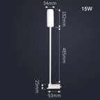 Zoomable Gooseneck Track Light for Gallery and Shop Ceiling Lighting