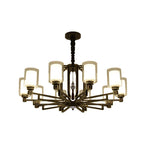 Simplistic Modern Chinese Style Living Room Chandelier