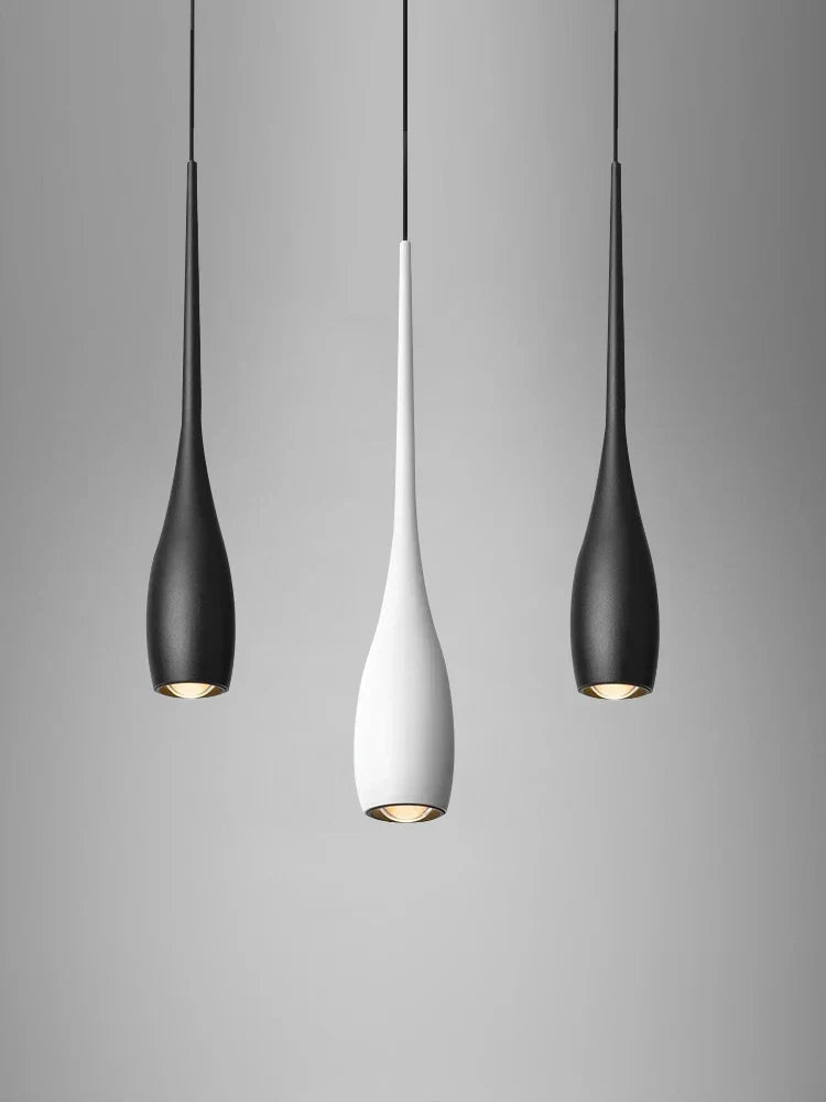 Long Tube LED Pendant Light for Bedside, Dining Room, Bar - Modern Minimalist Design