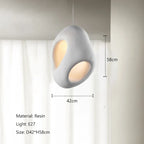 Scandi Pendant Lamp Postmodern Minimalist Hanging Light for Restaurant Bedroom Kitchen Island