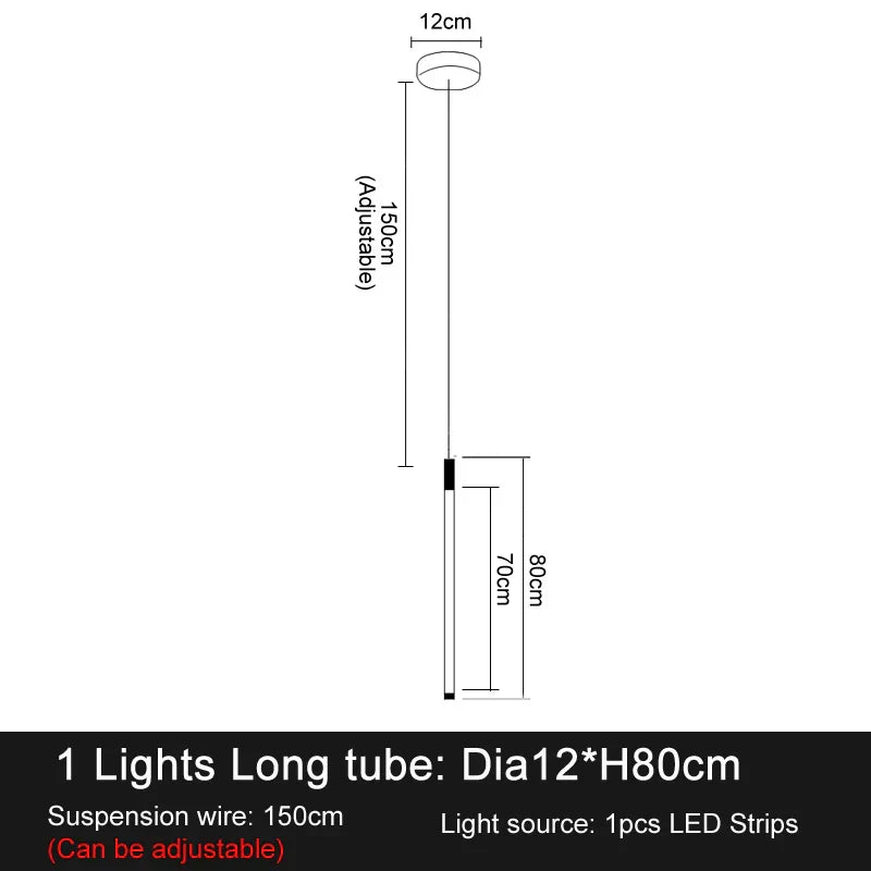 Elegant LED Chandelier for Staircase & Living Room Décor