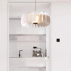 White Petal Acrylic Chandelier Pendant Lamp for Nordic Living Room, Bedroom, Balcony