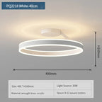 Modern Ring LED Ceiling Light for Bedroom and Living Room