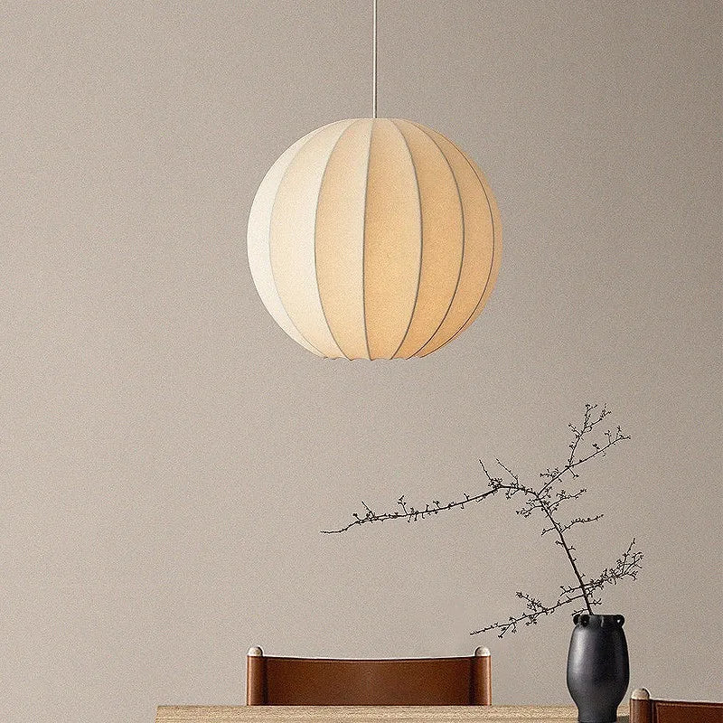 Silk Nordic E27 LED Pendant Lamps for Dining Room Minimalism Lighting