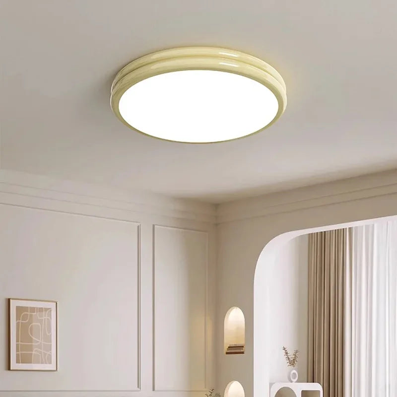 Modern Minimalist LED Round Ceiling Light for Bedroom Indoor Decor