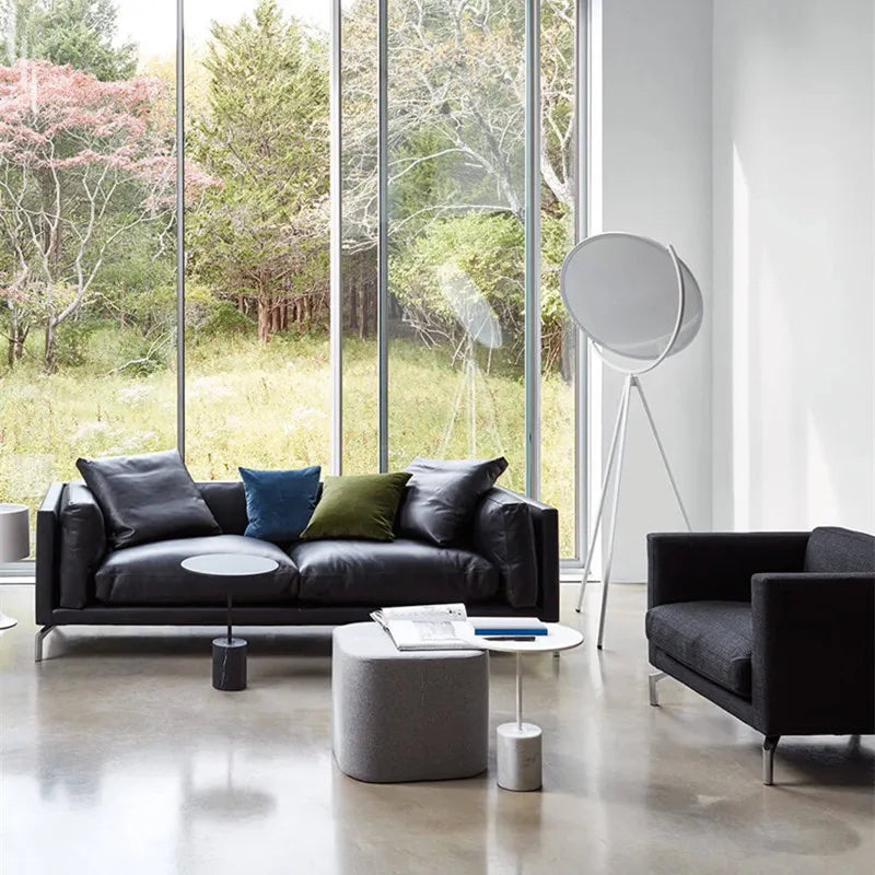 Superloon LED Floor Lamp Tripod Art White Black Nordic Living Room Lamp