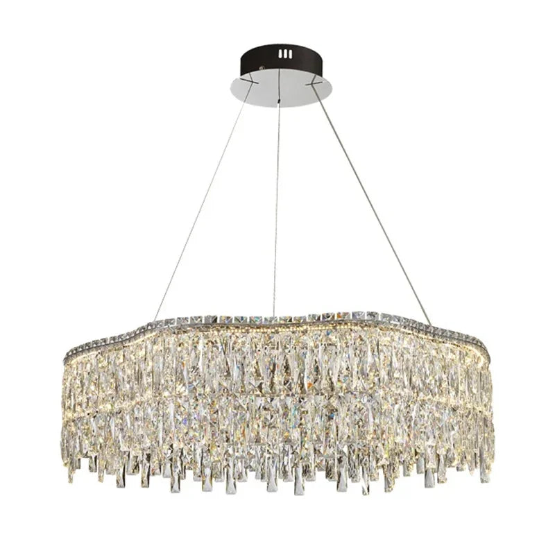 Crystal Chandelier: Luxury Bedroom & Living Room Lighting