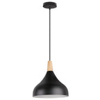 Wood Pendant Lamp: Nordic Macaron LED E27 Industrial Hanging Light for Home Decor