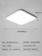 Modern Ultra Thin LED Ceiling Light for Home Décor & Lighting Fixtures