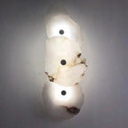 Marble & Copper LED Wall Sconce for Luxe Home Decor