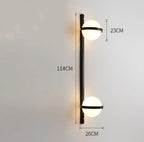 LED Art Deco Plant Wall Lights - Modern Nordic Design for Home Living Room Bedroom