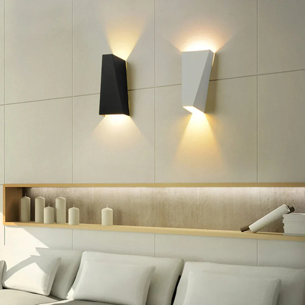 LED Wall Light Up Down Bedroom Lamp Sconce Living Room Home Decor Fixtures