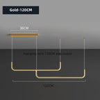 Modern LED Ceiling Lamp for Dining Room Bar Strip Decoration