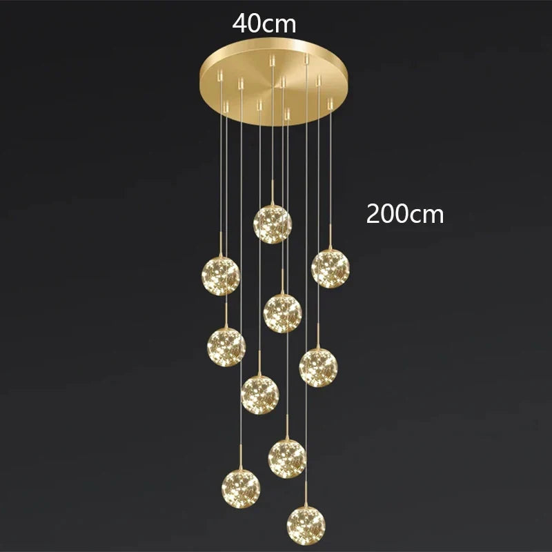 Nordic Dining Pendant Light Chandelier for Indoor Living Room Decor