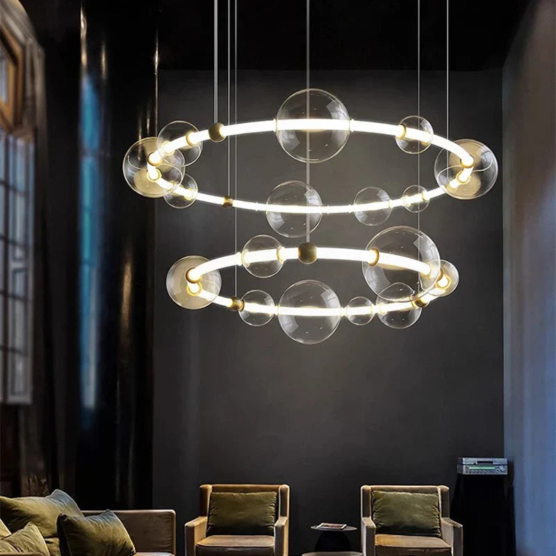 Modern LED Pendant Chandeliers for Living and Dining Room Lighting