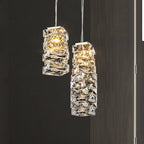 Modern Crystal LED Ceiling Chandelier for Luxury Living Room Décor