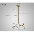 Iron Magic Molecular Pendant Lights for Living Room Dining Room Decor