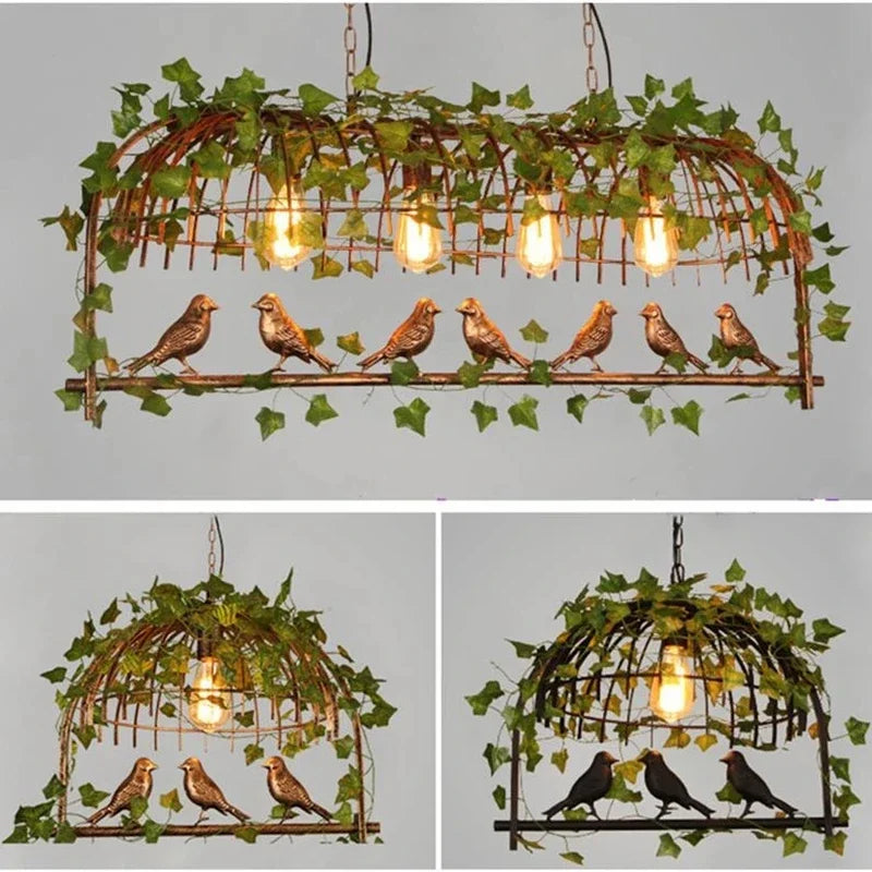 Birdcage Pendant Lights: Elegant Decoration for Restaurants, Bars, and Living Rooms