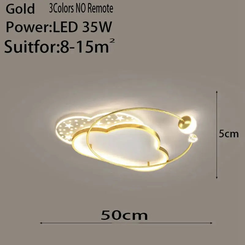 Luxury LED Ceiling Chandelier for Modern Bedroom & Living Room